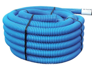 GAINE TPC ANNELE PE D.63mm BLEU COURONNE DE 25ML INT LISSE